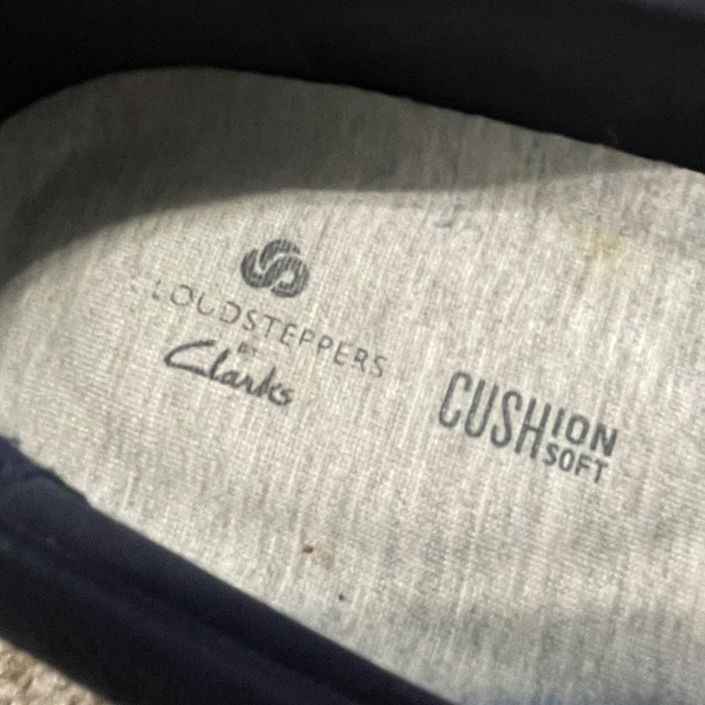 Clarks Collection Ayla Blair Women’s Flats – Size 6.5 – Navy Blue - Picture 6 of 8